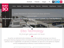 Tablet Screenshot of elbotechnology.nl